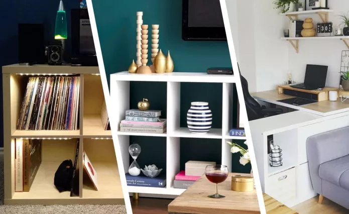 15 полезных перевоплощений стеллажа Каллакс из ИКЕА