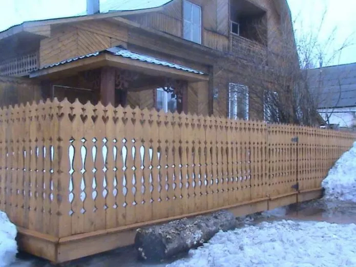 Резной забор Резной забор