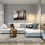 Дизайн-проект 3-комнатной квартиры 67 м²: кухня-гостиная и хранение