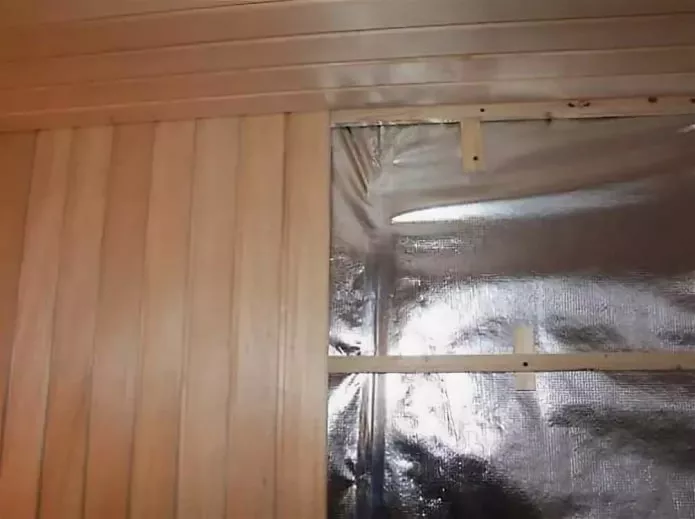 Обшивка бани вагонкой