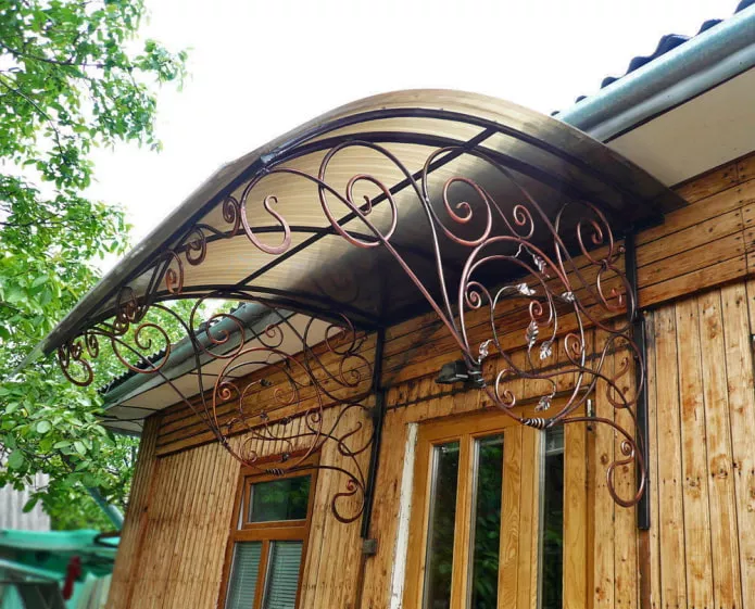 кованый козырек маркиза кованый козырек маркиза