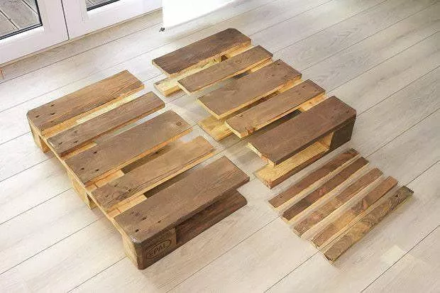 Подлокотники из палеты