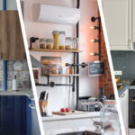 Как спрятать газовую трубу на кухне?