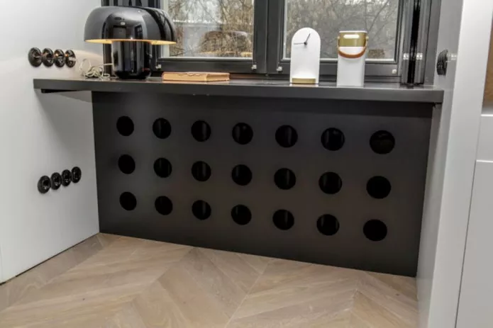 Экран с перфорацией Экран с перфорацией