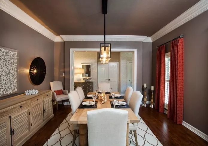 потолок окрашенный в коричневый цвет потолок окрашенный в коричневый цвет