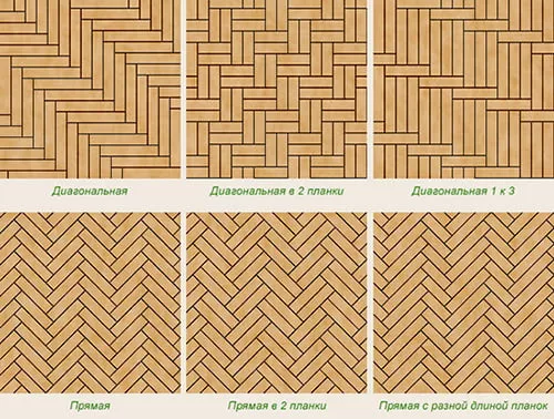 кладка елочка