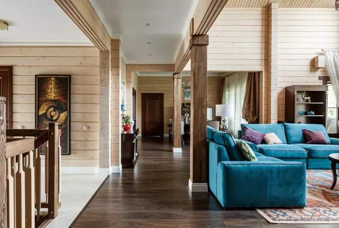 Опоры в интерьере