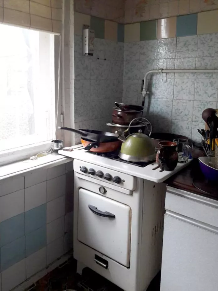 Кухня до ремонта Кухня до ремонта