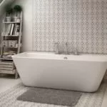 Серая плитка в ванной: как выбрать оттенок, фактуру и сочетания
